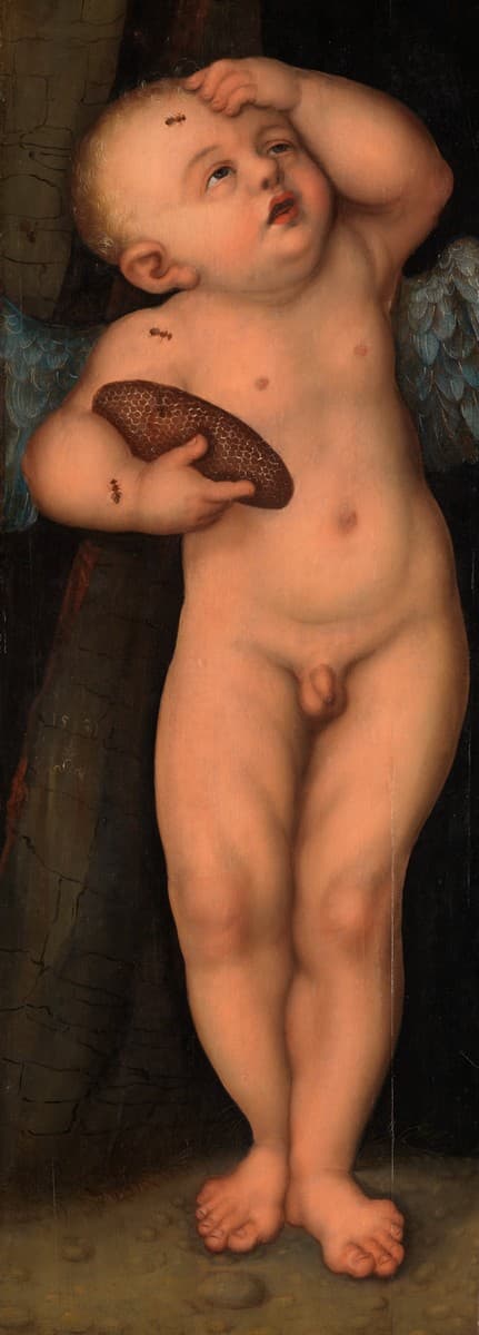Cupid as Honey Thief — Lucas Cranach the Elder