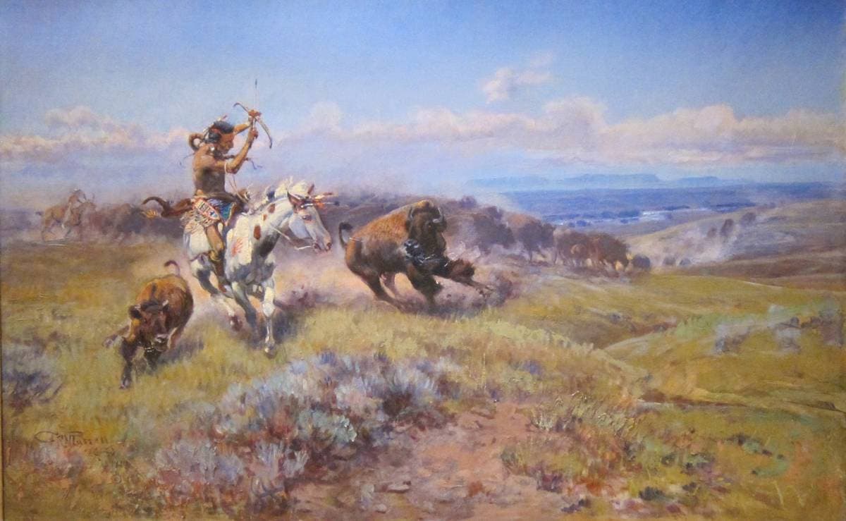 Fighting Meat — Charles Marion Russell