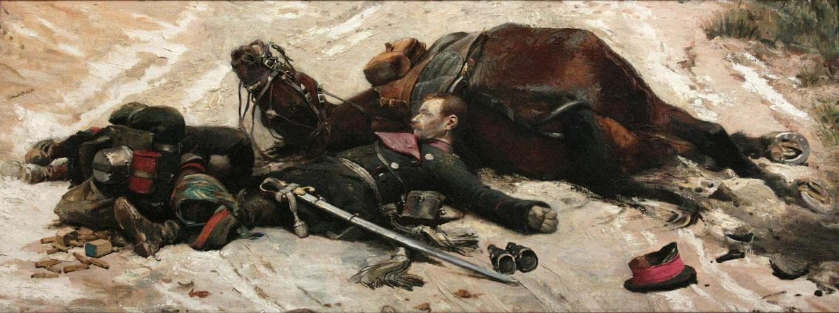Un mobile tué — Édouard Detaille