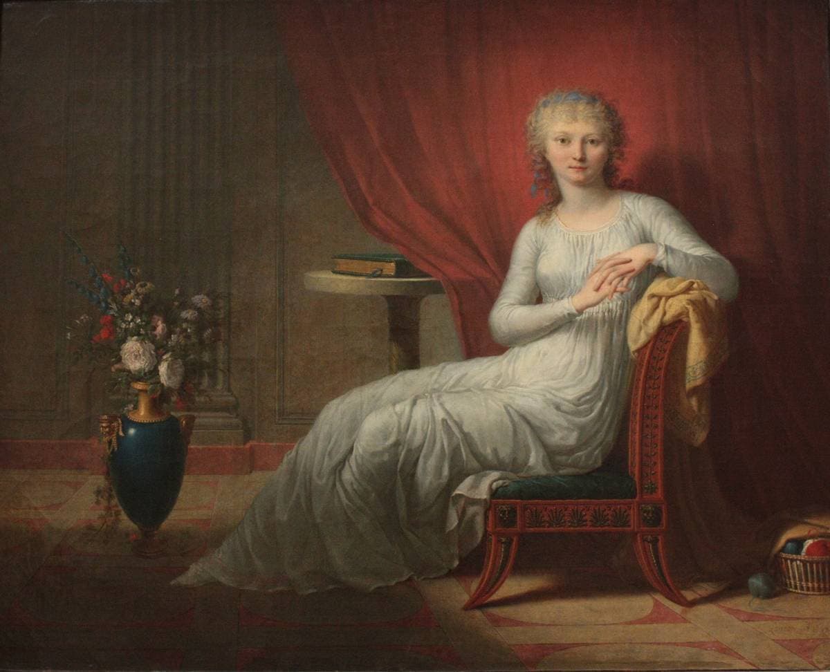 Portrait of a Woman — Charles Paul Landon