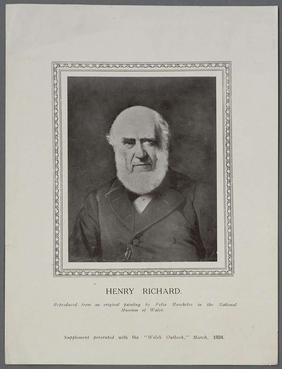 Henry Richard — Felix Moscheles