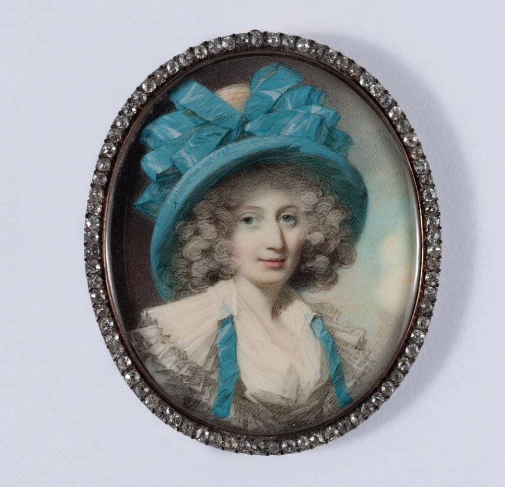 Portrait of a Lady, traditionally identified as Miss Bedingfield — George Engleheart