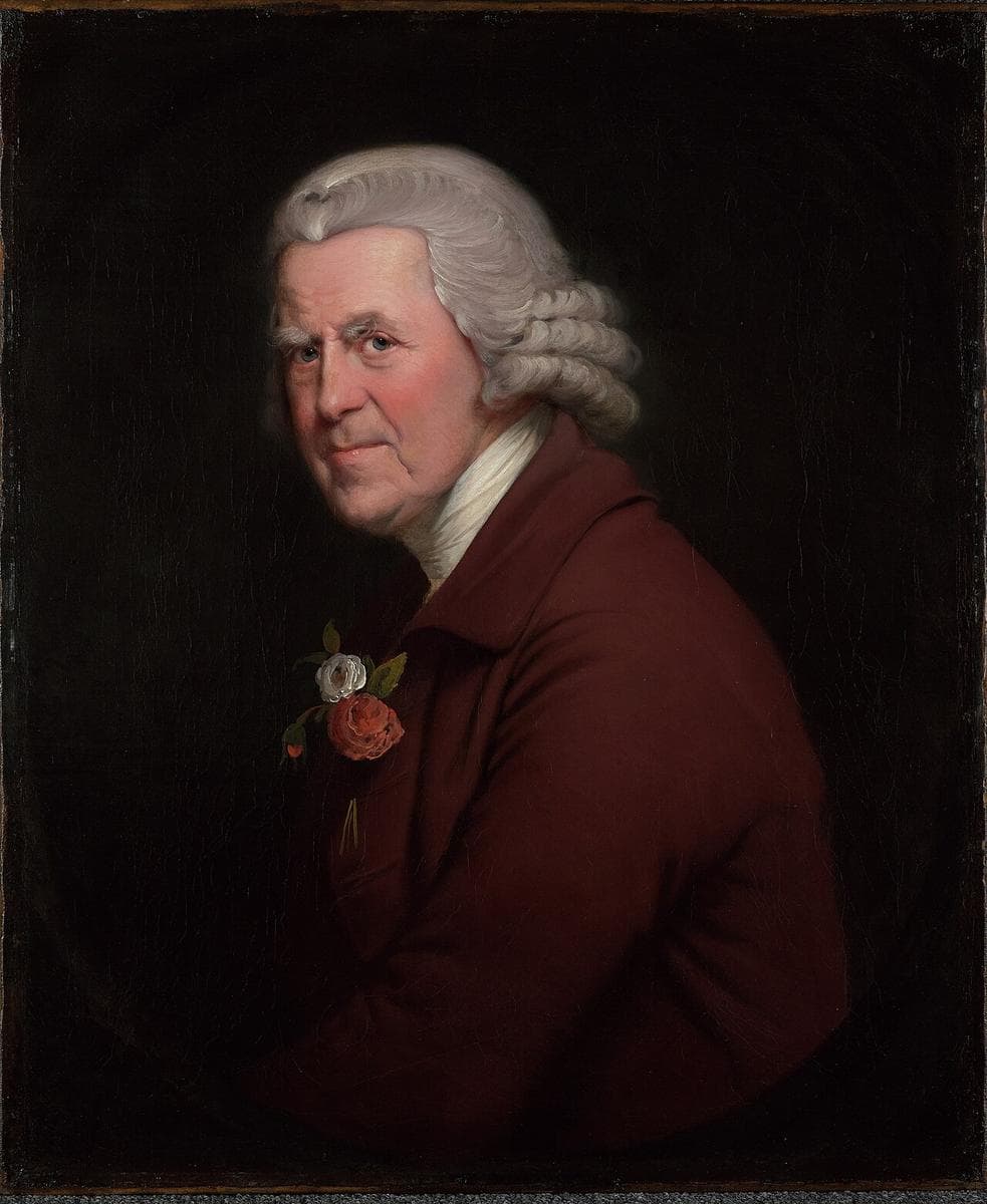 Portrait of Old John, Head Waiter at the King's Head Inn in Derby — Joseph Wright of Derby