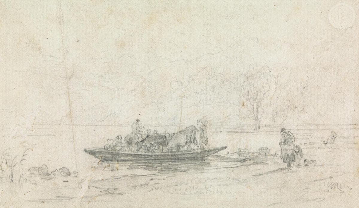 The Ferry — Francis Danby