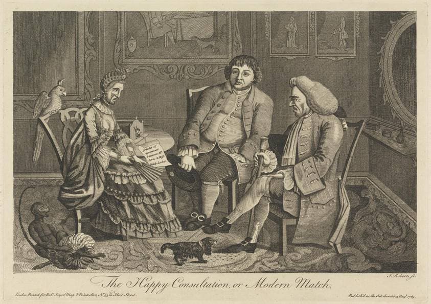 The Happy Consultation or Modern Match — James Roberts