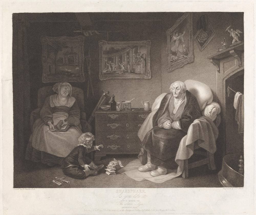 As You Like It: Act II, Scene VII: The Seven Ages Man (seventh age) — Jean-Pierre Simon