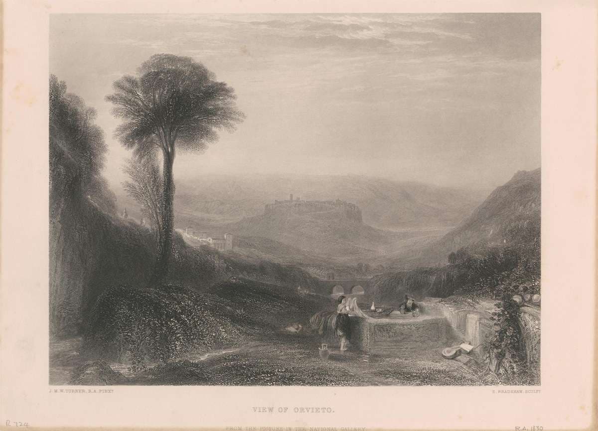 View of Orvieto — Samuel Bradshaw