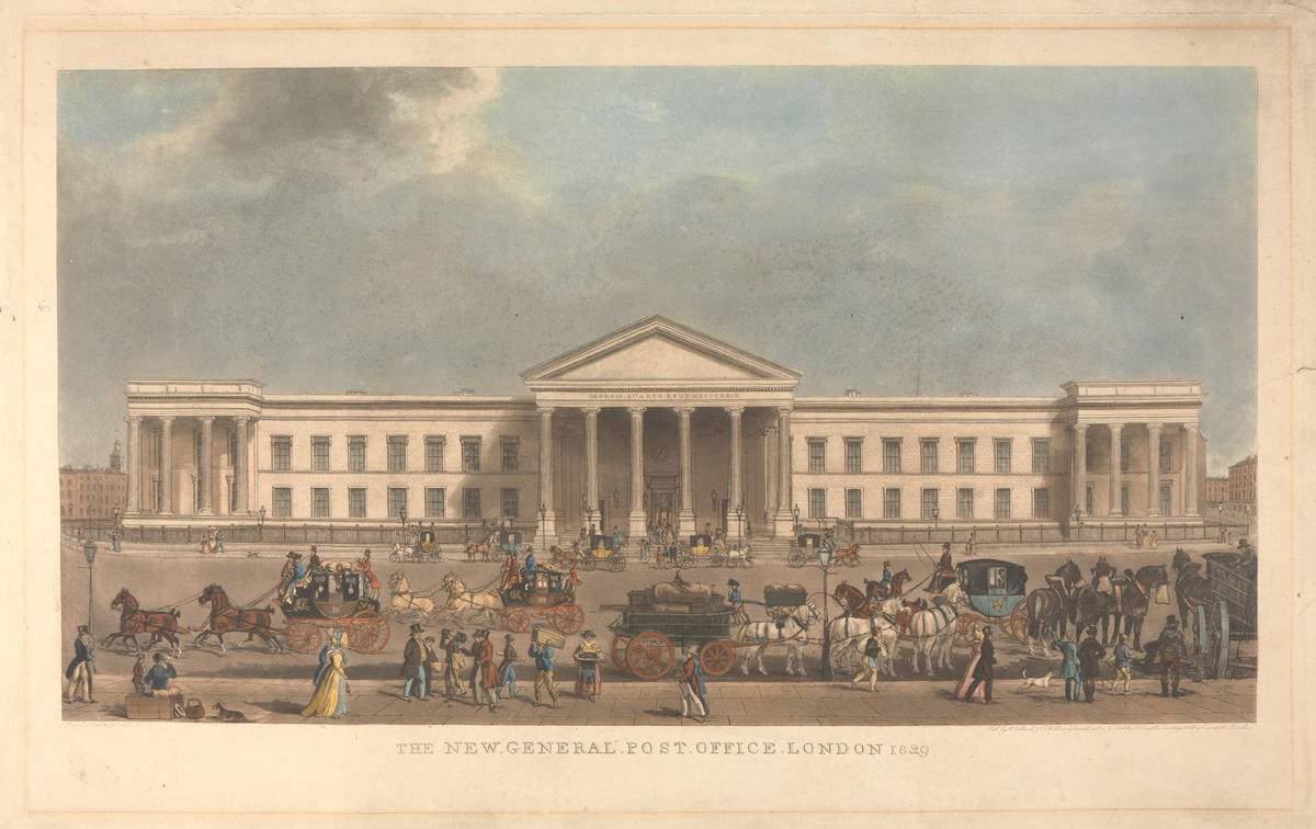 The New General Post Office, London — James Pollard