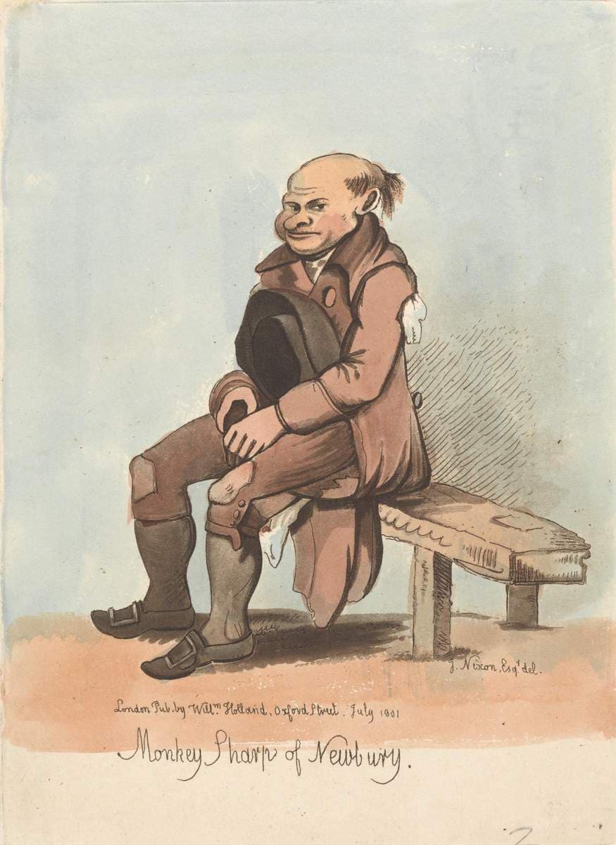 Monkey Sharp of Newbury — John Colley Nixon