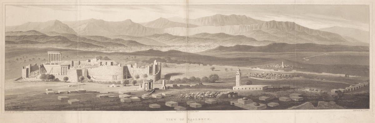 View of Baalbeck — John Heaviside Clark
