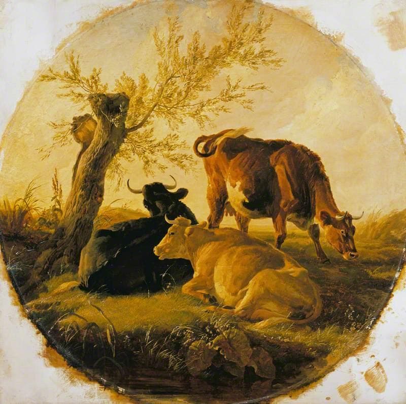 An Evening Scene — Thomas Sidney Cooper