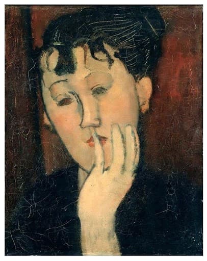 Kopf der Marthe — Amedeo Modigliani