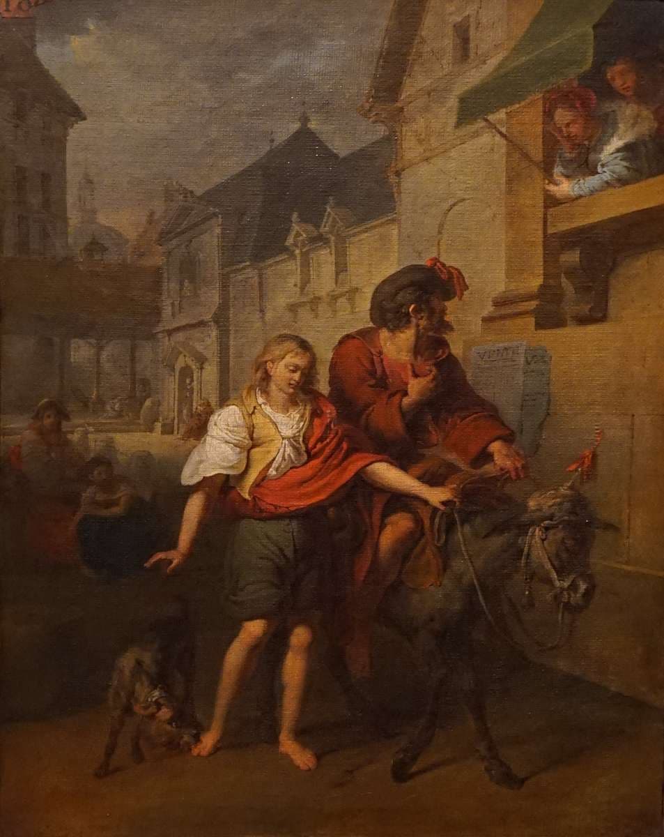 The Miller, His Son, and the Donkey — Hortense Haudebourt-Lescot