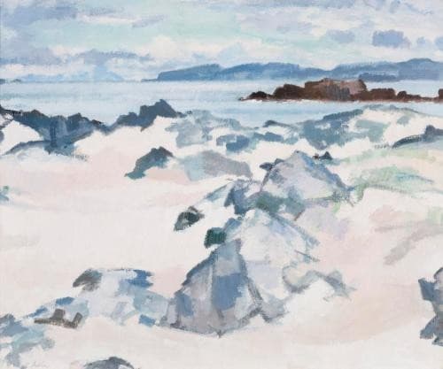 Iona, Grey Day — Samuel Peploe