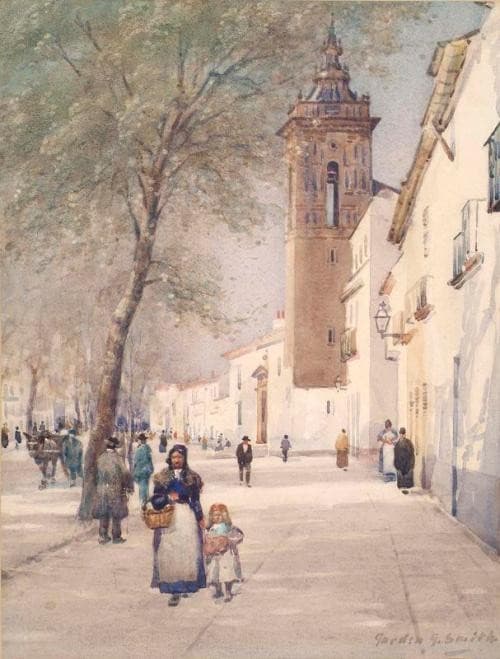 Garden Grant Smith - A Street in Seville — Garden Grant Smith
