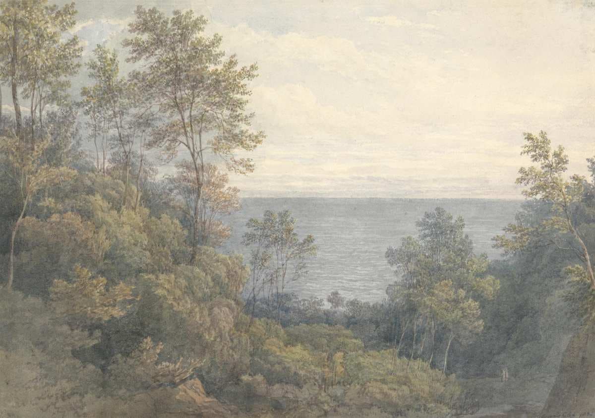View from Fairlight near Hastings — Mary Smirke