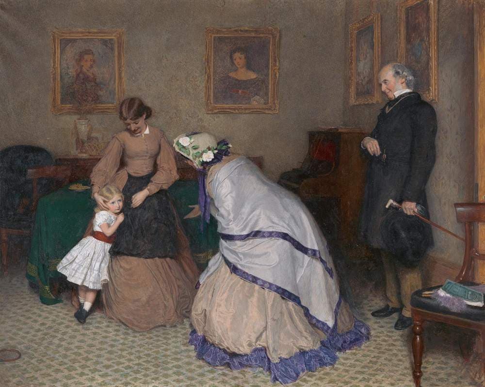 Strange Faces — Frederick Walker