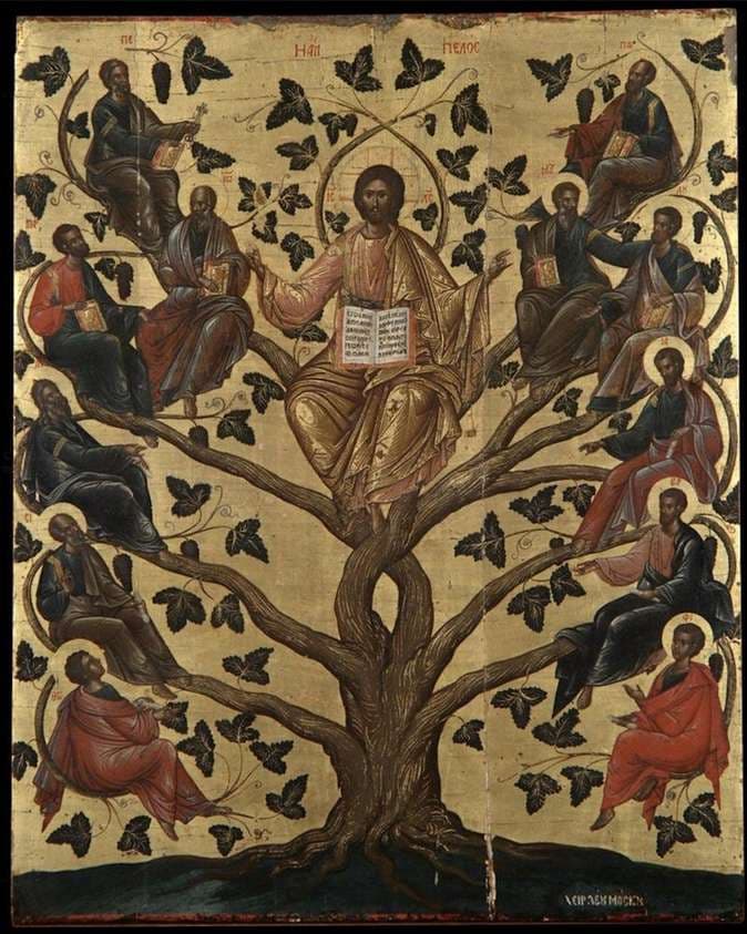 Christ the Vine — Leos Moskos