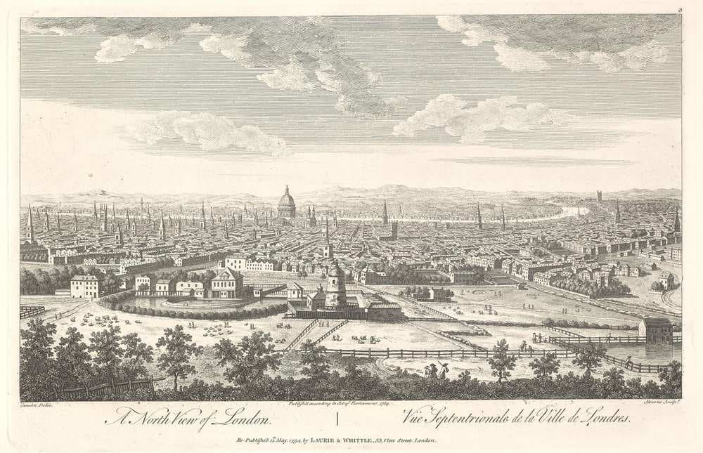 A North View of London — John D. Stevens
