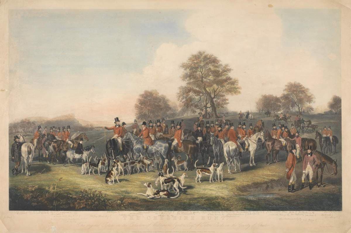 The Cheshire Hunt — Charles James Lewis