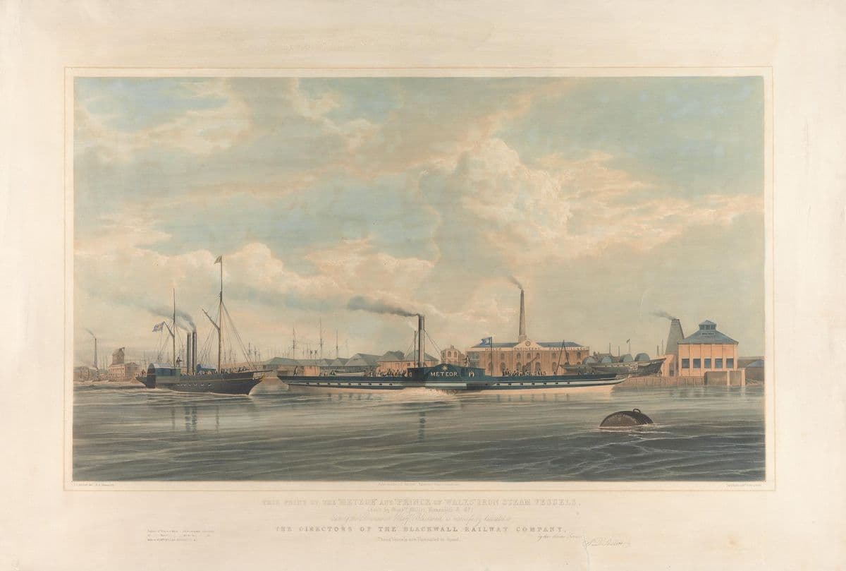 The "Meteor" and "Prince of Wales" Iron Steam Vessels — Robert Kent Thomas
