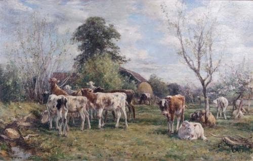 Weaned Calves — Mark Fisher