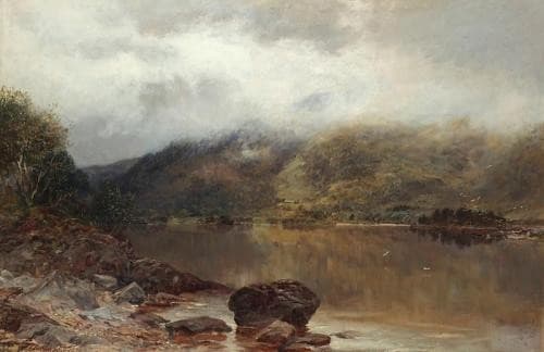 Morning - Mist Clearing off the Hills — James Docharty