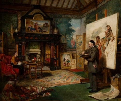John Phillip in his Studio — John Ballantyne