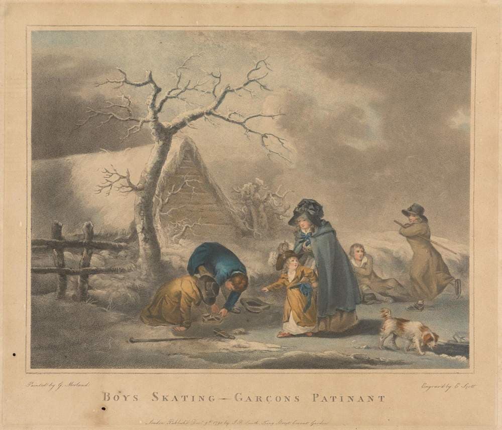 Boys Skating — Edmund Scott