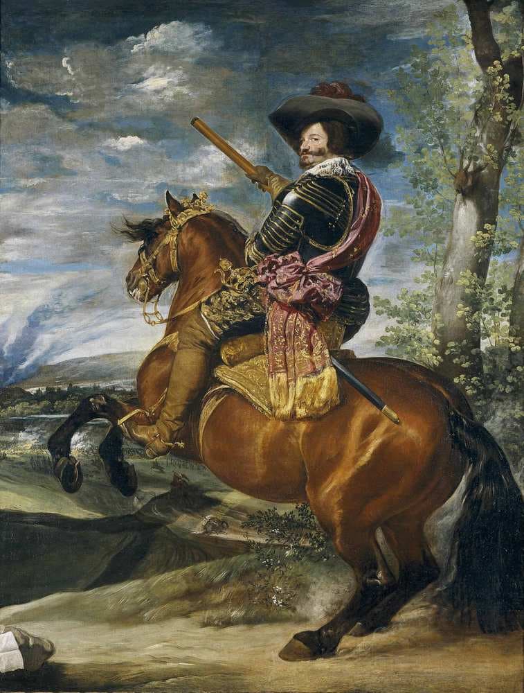 Equestrian Portrait of the Count-Duke of Olivares — Diego Velázquez