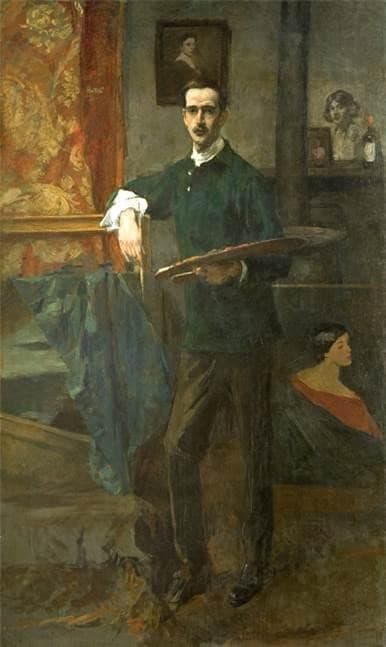 Portrait of Sidney Dickinson — James Britton