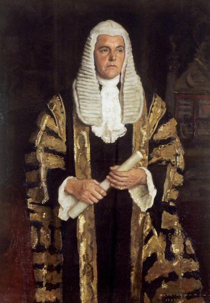 Frederick Smith, Earl of Birkenhead, Lord Chancellor — Harrington Mann