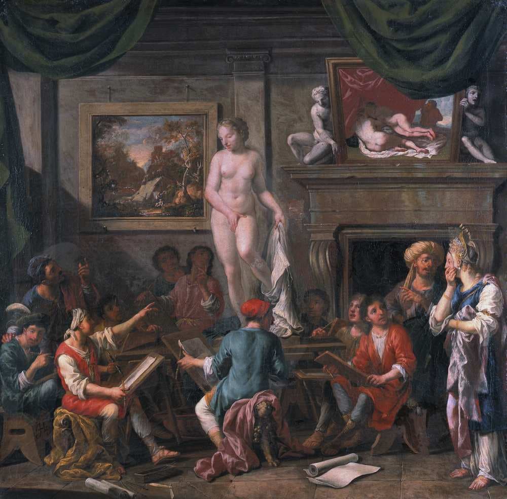 Painting academy — Johann Heiss