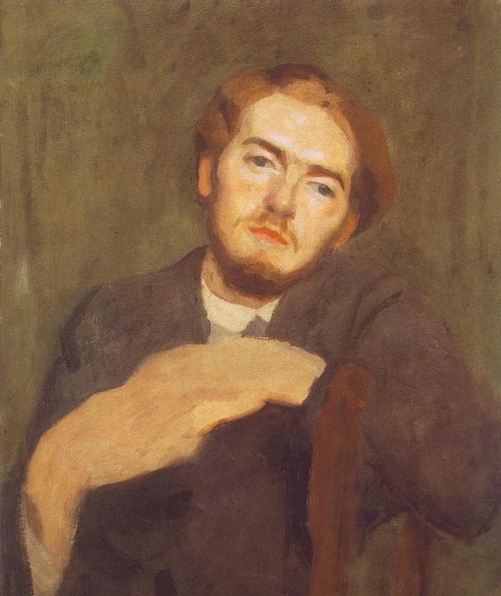 Portrait of Béni Ferenczy — Károly Ferenczy