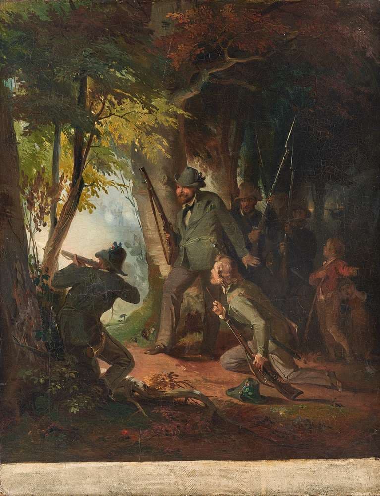 Badische Freischärler — Friedrich Kaiser