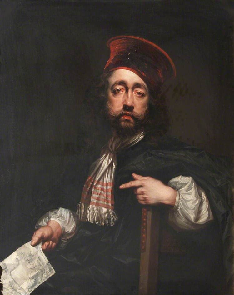 Self-portrait of Isaac Fuller (1606–1672) — Isaac Fuller