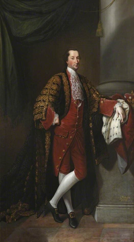 George Henry Lee (1718–1772), 3rd Earl of Lichfield — George Huddesford