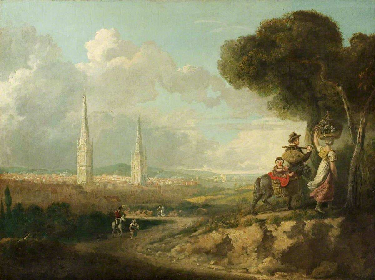 Coventry from Hillfields, Warwickshire — Edward Rudge