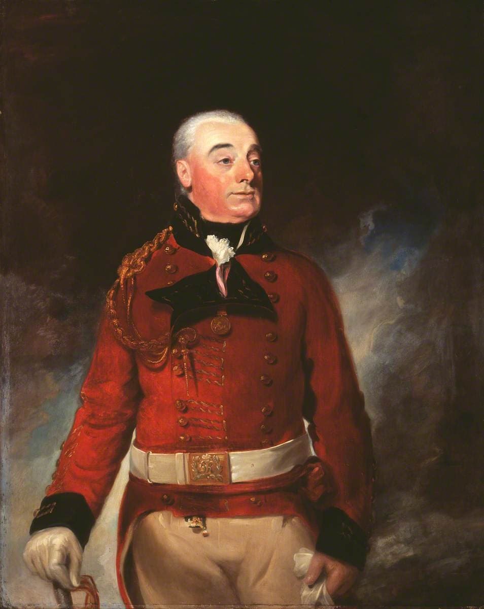Lieutenant-General (later General) Thomas Scott (1745–1842), Army Staff — William Nicholson