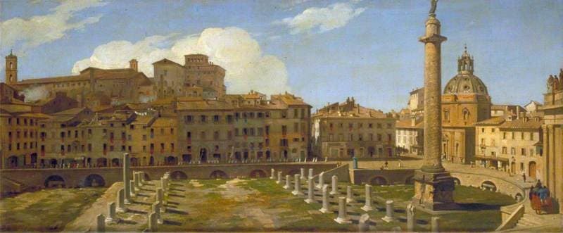 The Trajan Forum, Rome — Charles Lock Eastlake