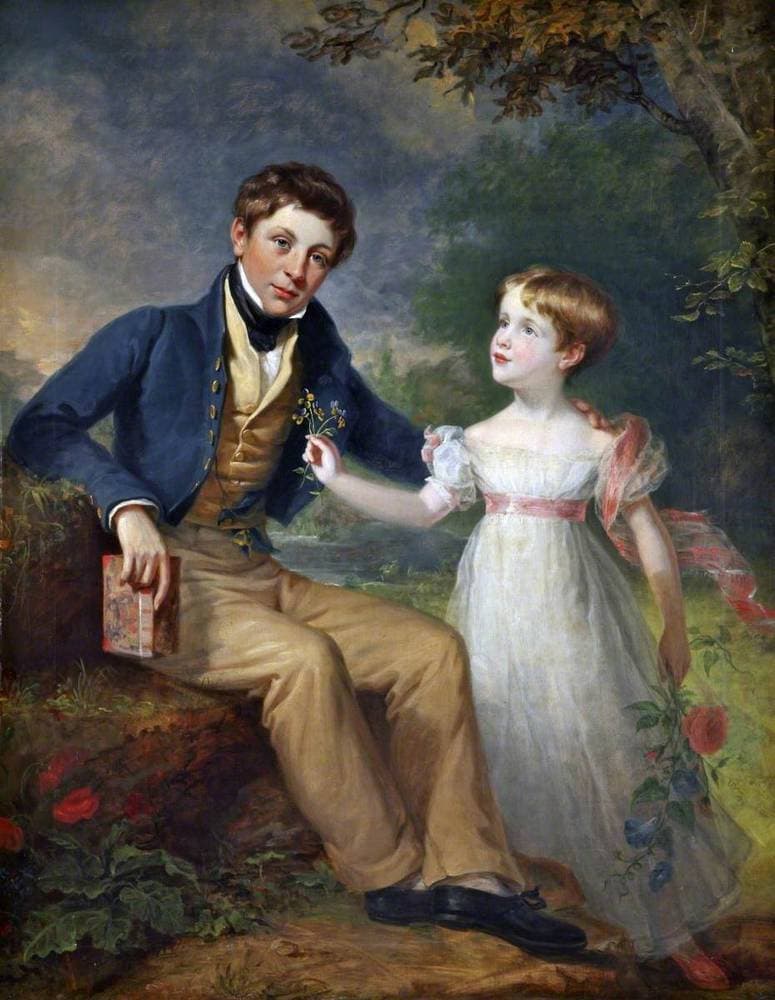 The Children of Captain R. D. Pritchard — Philip Augustus Gaugain
