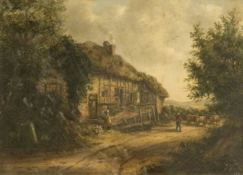 Cottages at Petersfield, Hampshire — William Kidd