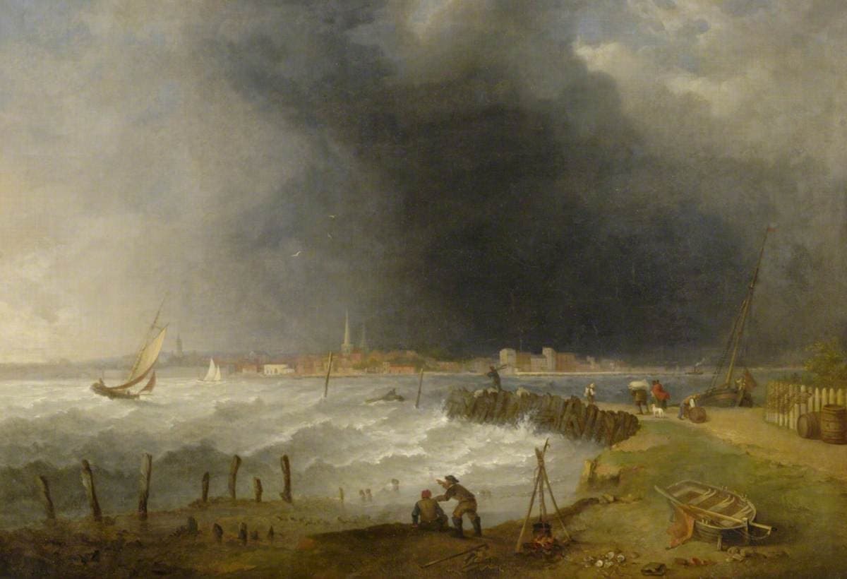 View of Southampton — Frederick Lee Bridell