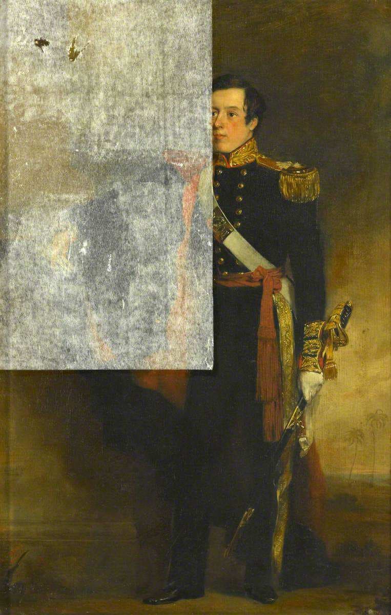 Second Lieutenant (later Lieutenant-General) Thomas Netherton Harward (1829–1908), Bengal Artillery — Alfred Thomas Derby
