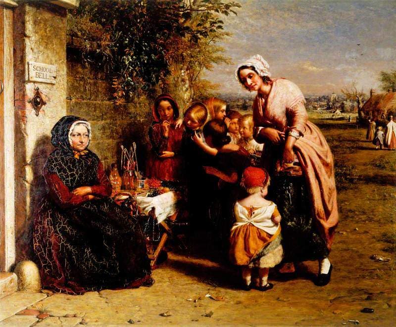 Temptation: A Fruit Stall — George Smith