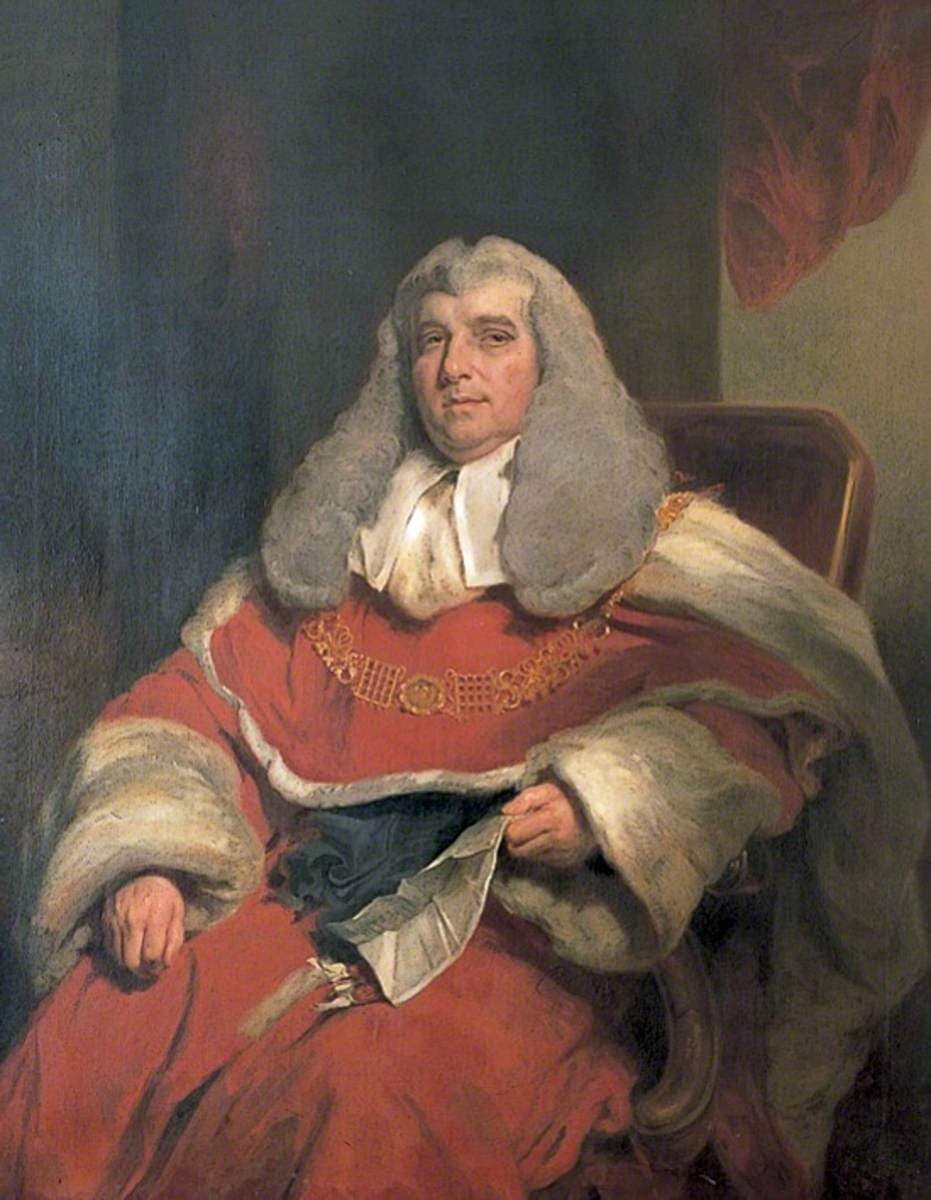 Charles Abbott (1762–1832), 1st Baron Tenterden, Lord Chief Justice  (copy after William Owen) — John Hollins