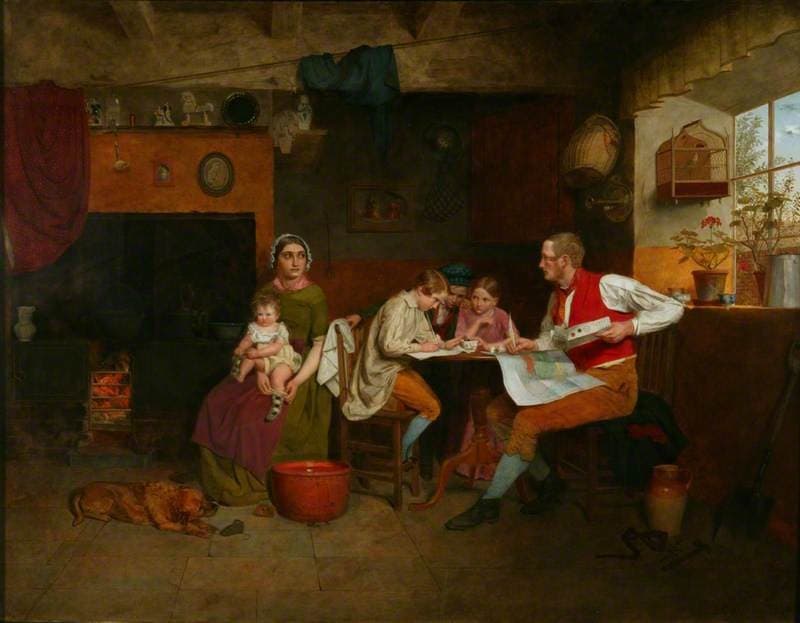 Answering the Emigrant's Letter — James Collinson