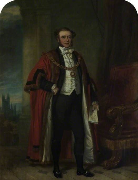 Frederick Dowding (1795–1861), Mayor (1849–1850) — Edwin Long