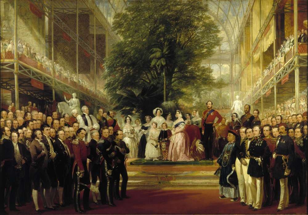 The Opening of the Great Exhibition by Queen Victoria on 1 May 1851 — Henry Courtney Selous