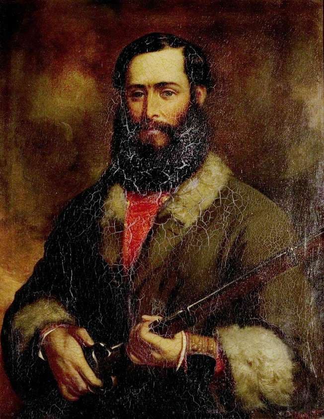 Colonel Gerald Littlehales Goodlake (1832–1890) — James Edgell Collins